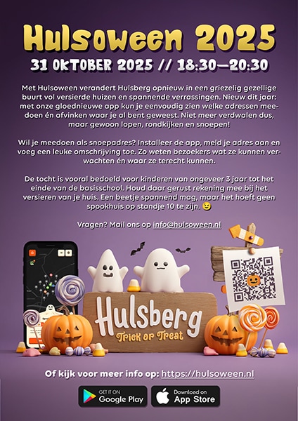 Hulsoween Trick or Treat Poster